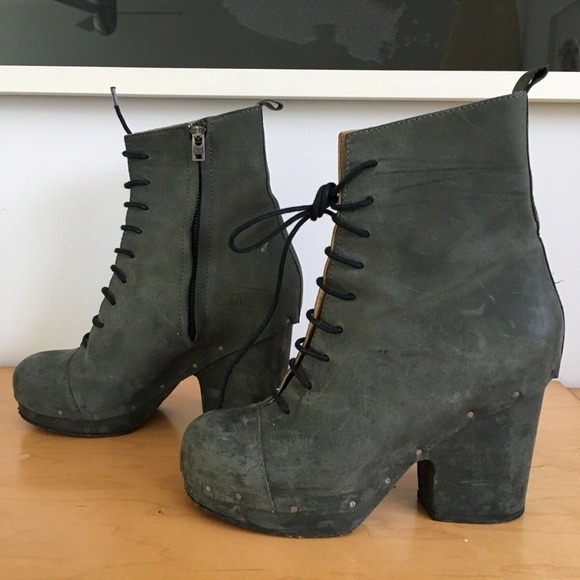 ACNE SHANK CLOG BOOTS - 37 - Picture 6 of 6